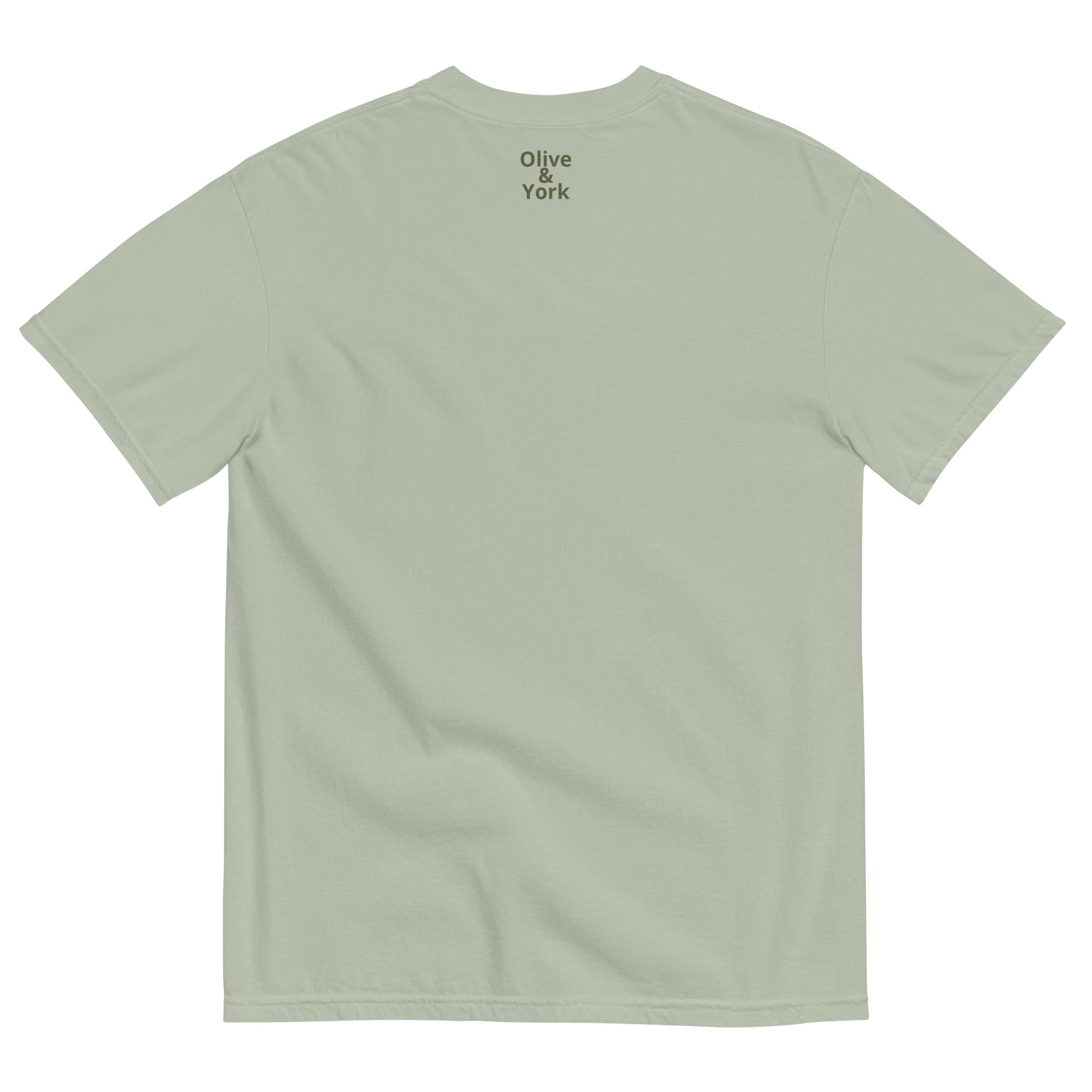 Maine's Original Samba Unisex Garment-dyed Heavyweight T-shirt-Olive & York
