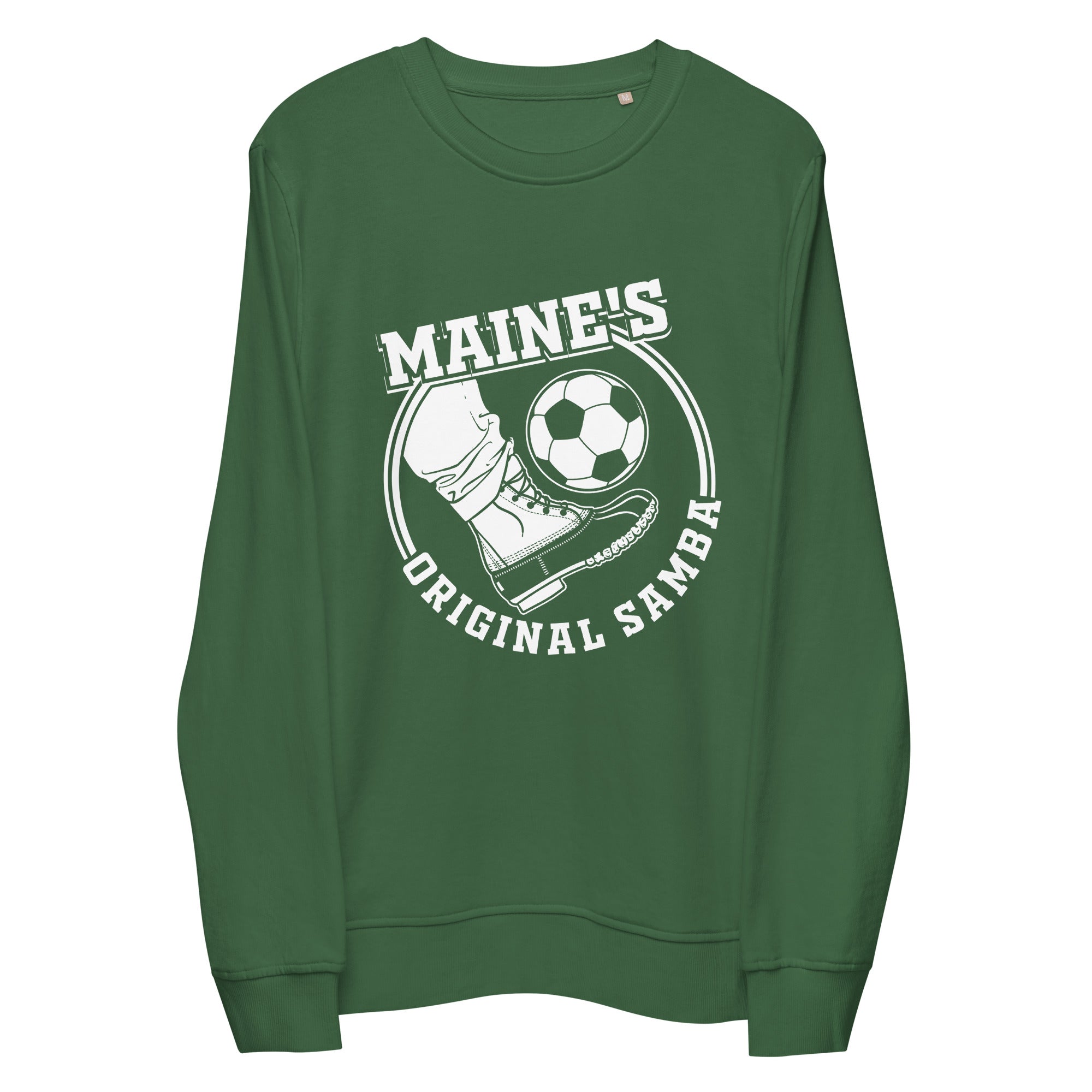 Maine's Original Samba Unisex Organic Sweatshirt-Olive & York