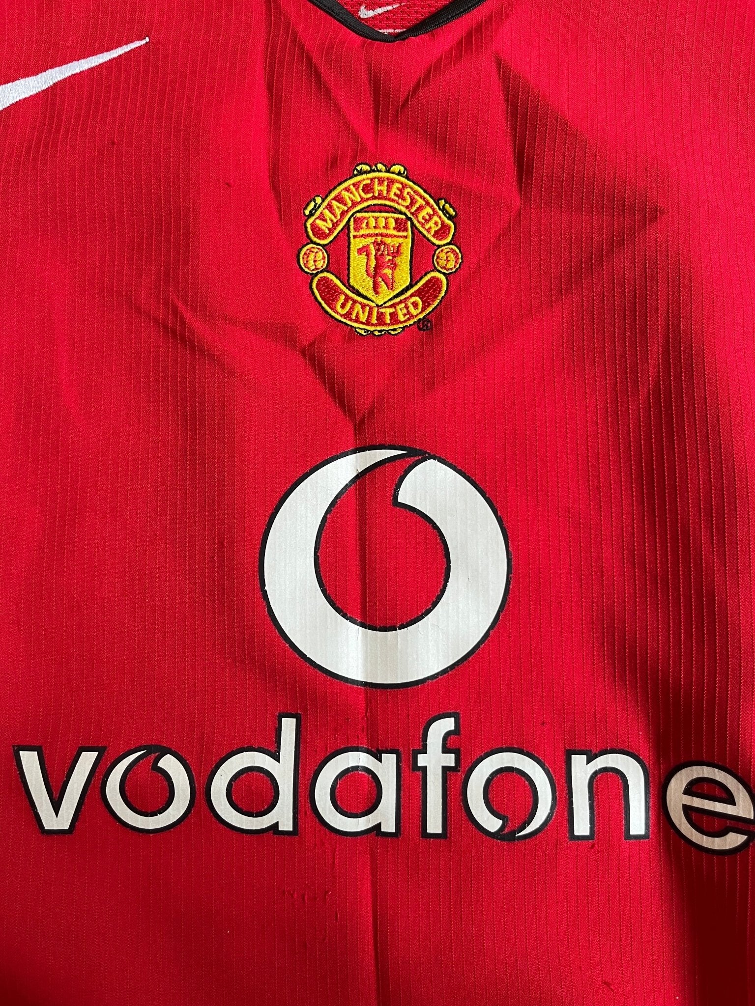 Manchester United 2005 Vintage Home Jersey-Olive & York
