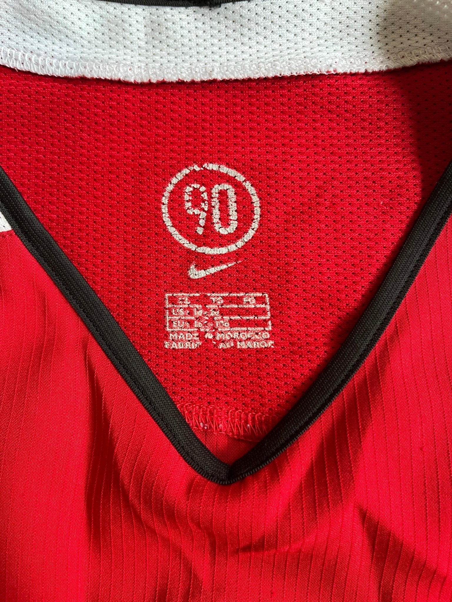 Manchester United 2005 Vintage Home Jersey-Olive & York