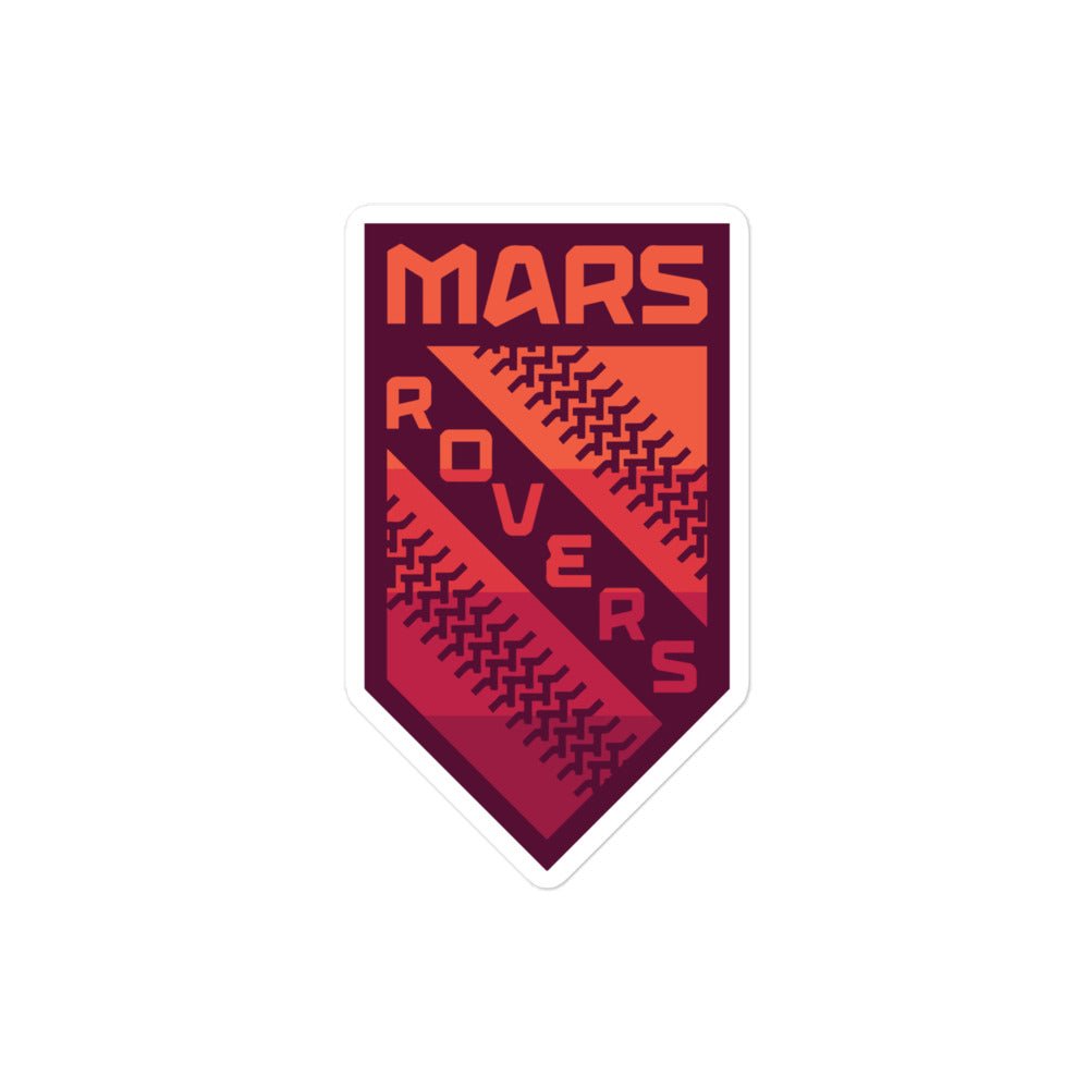 Mars Rovers Sticker-Olive & York