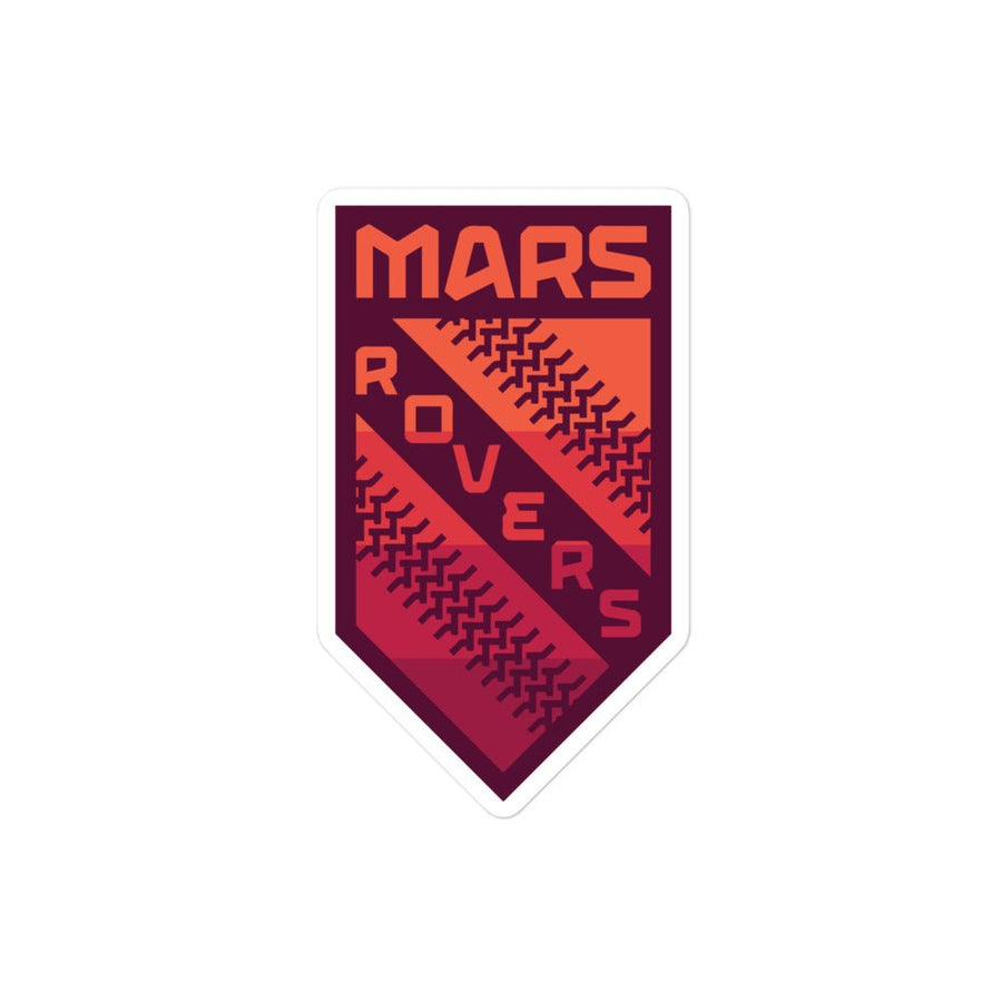 Mars Rovers Sticker-Olive & York