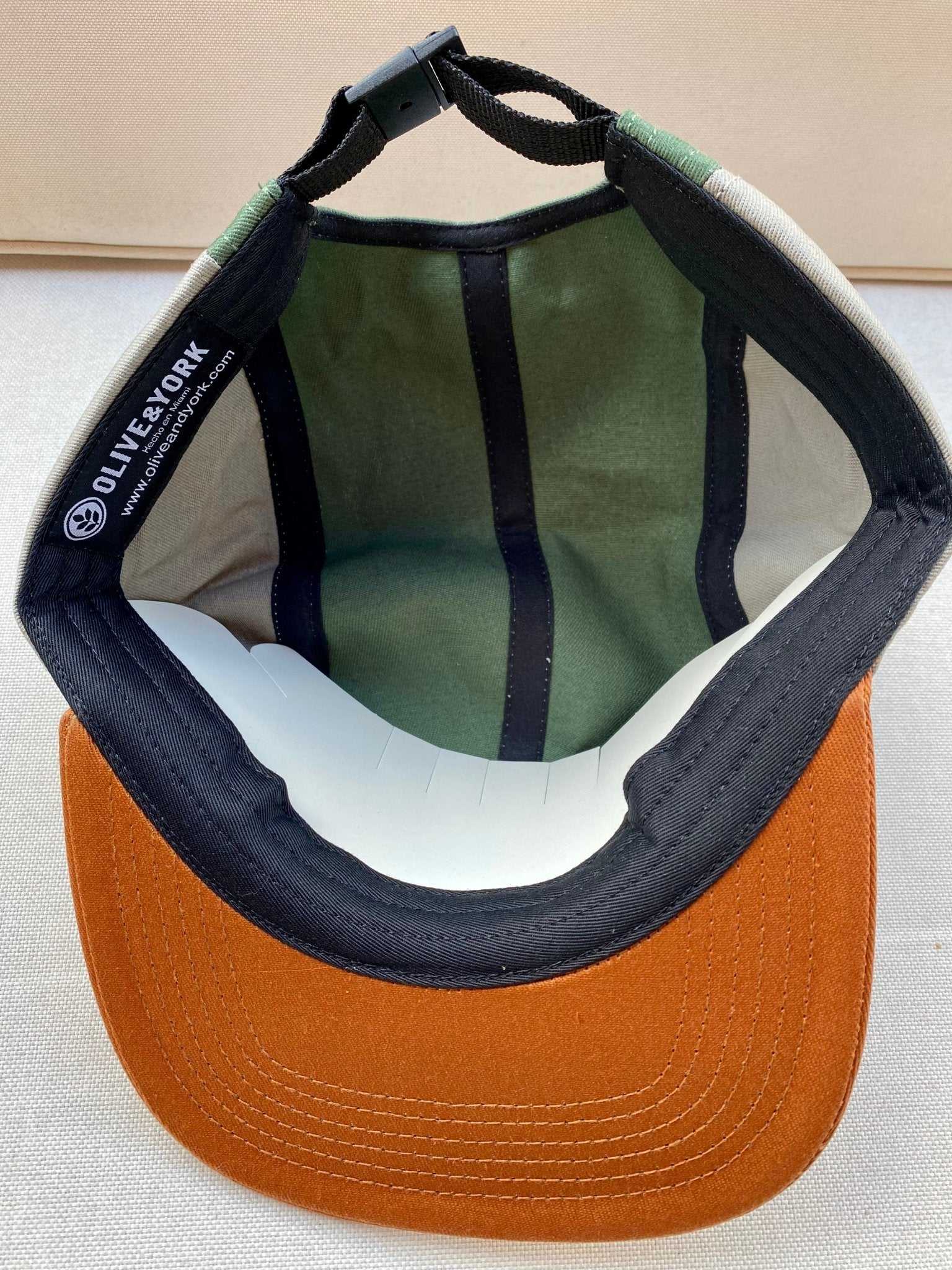 Miami Plátanos 5-Panel Cap-Olive & York