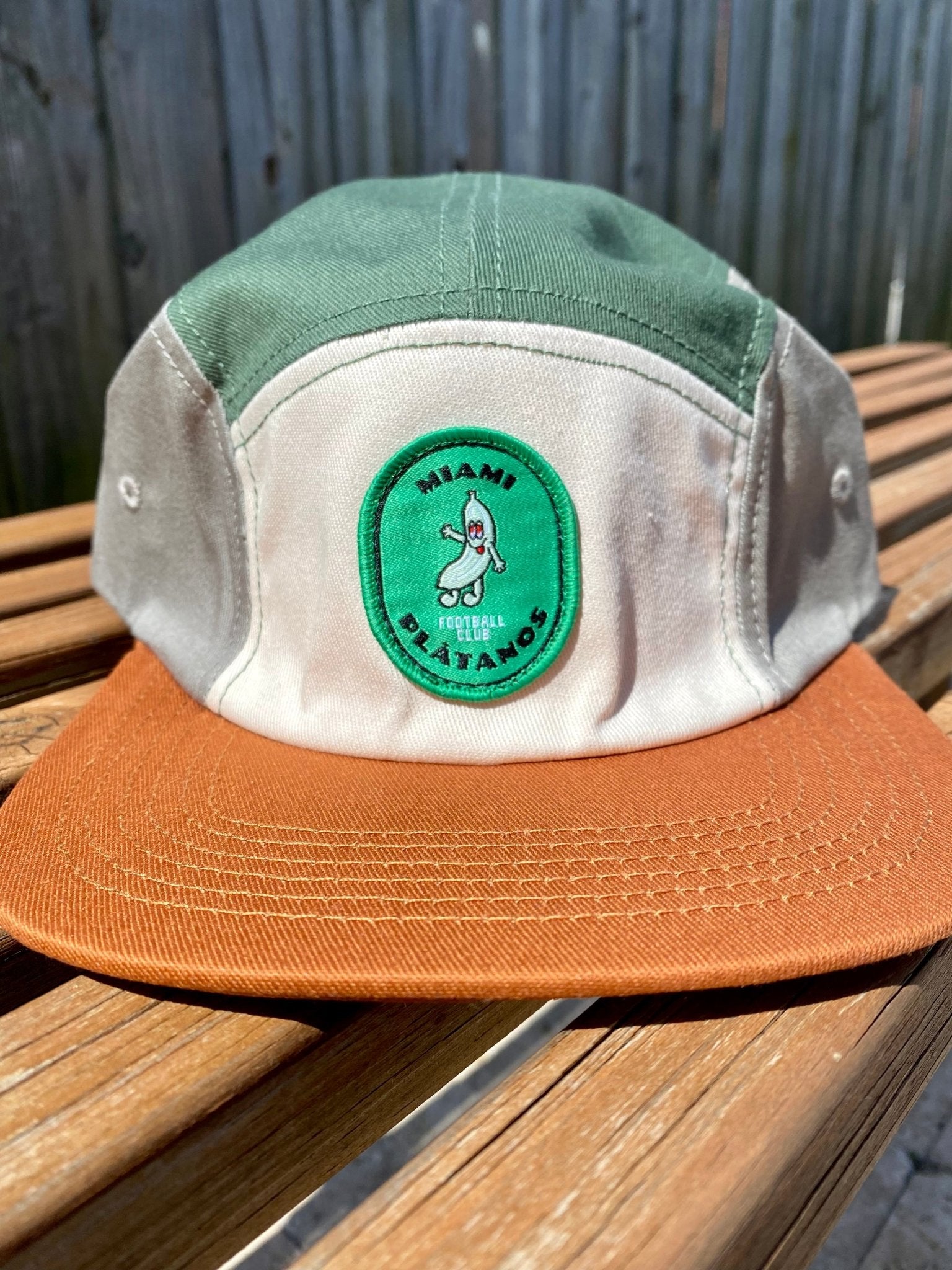 Miami Plátanos 5-Panel Cap-Olive & York