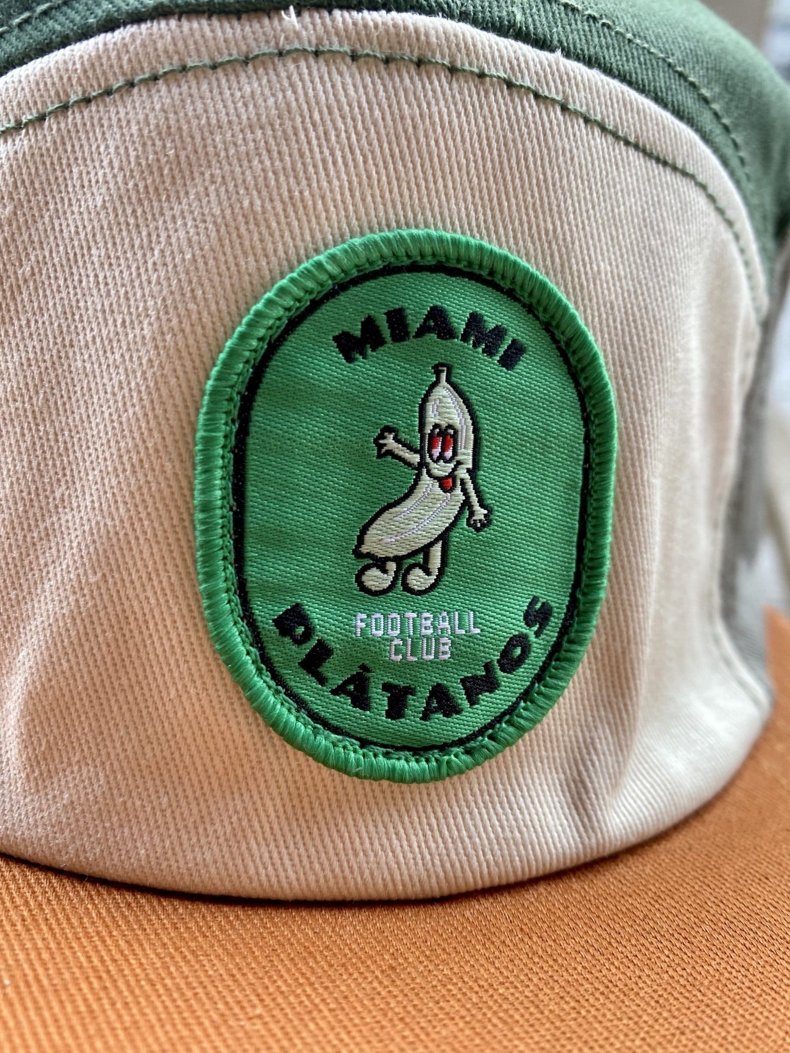 Miami Plátanos 5-Panel Cap-Olive & York