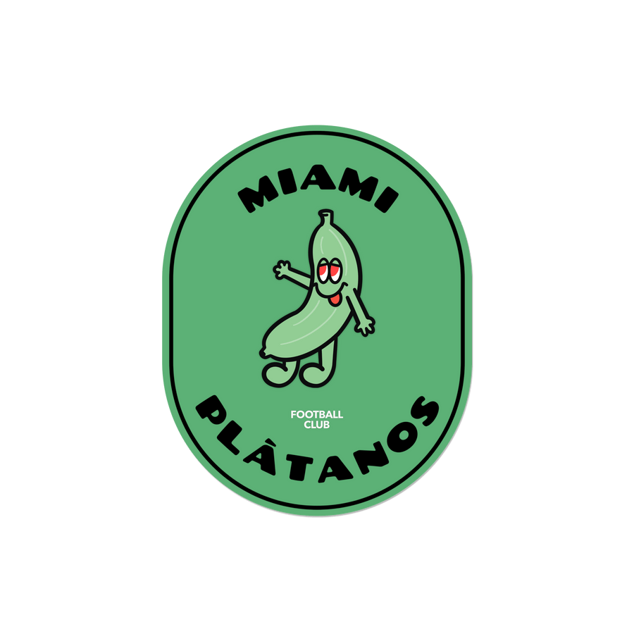 Miami Plátanos Bubble-free Sticker-Olive & York