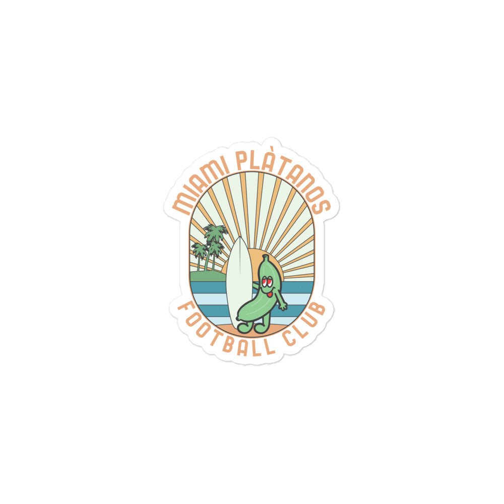 Miami Platanos Sticker-Olive & York