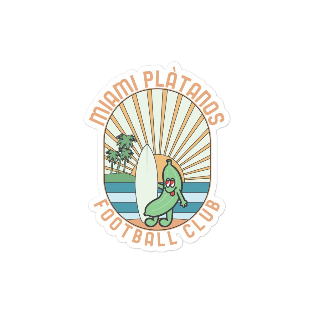 Miami Platanos Sticker-Olive & York