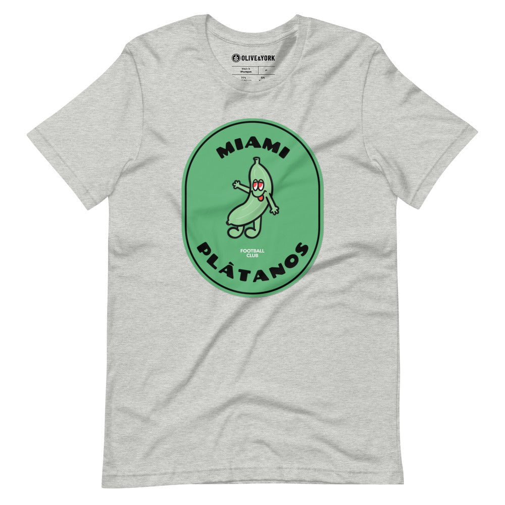 Miami Plátanos Unisex Tee-Olive & York