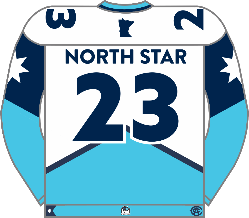 Minnesota Flag Hockey Jersey Bundle-Olive & York