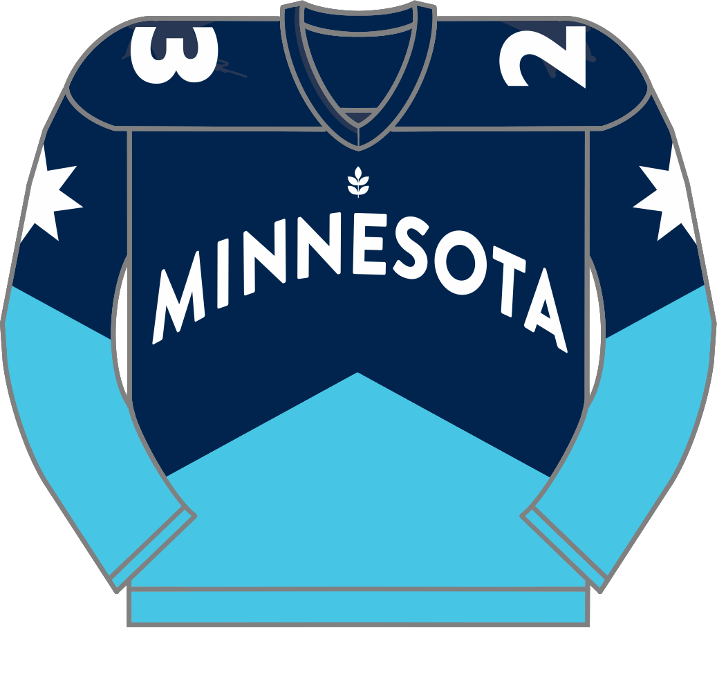 Minnesota Flag Hockey Jersey Bundle-Olive & York