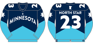 Minnesota Flag Hockey Jersey Bundle-Olive & York
