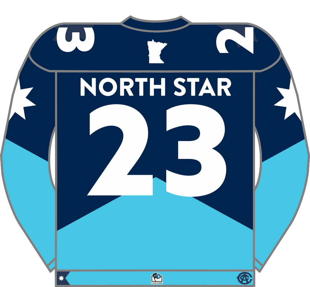 Minnesota Flag Hockey Jersey Bundle-Olive & York