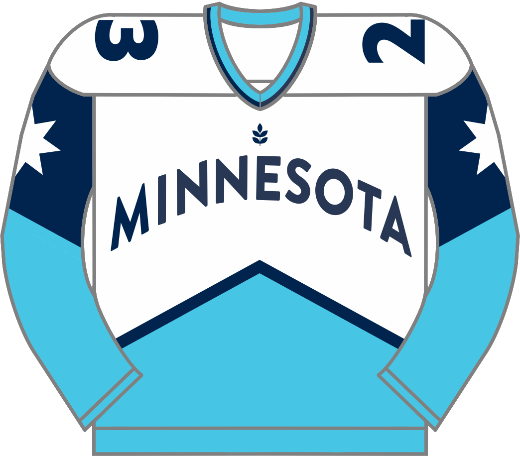 Minnesota Flag Hockey Jersey Bundle-Olive & York