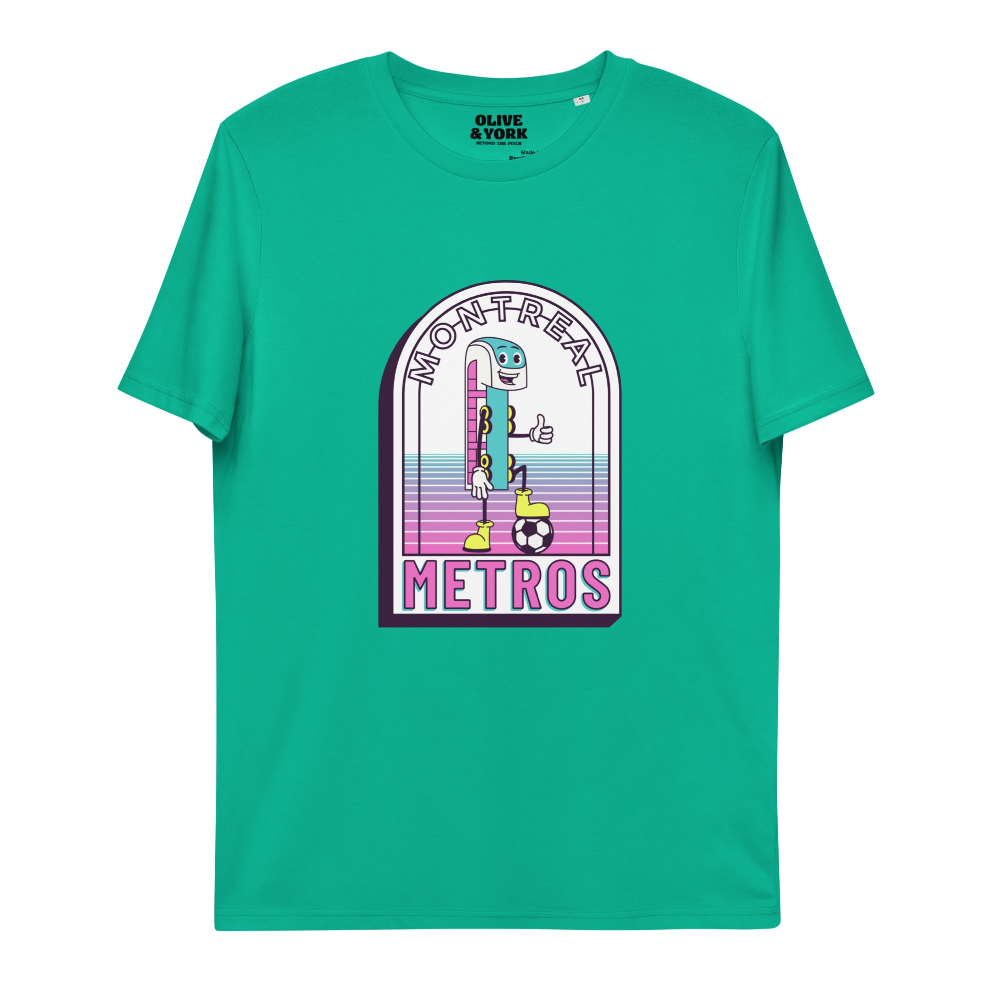 Montreal Metros Unisex organic cotton t-shirt-Olive & York
