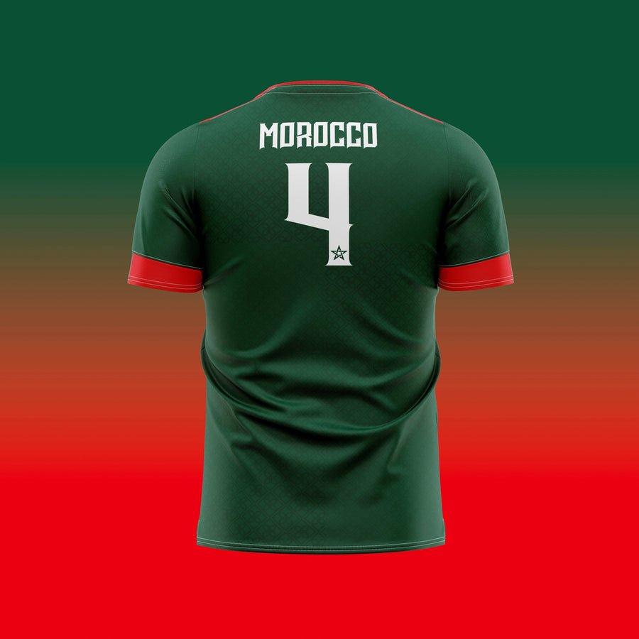 Morocco Earthquake Charity Jersey-Olive & York