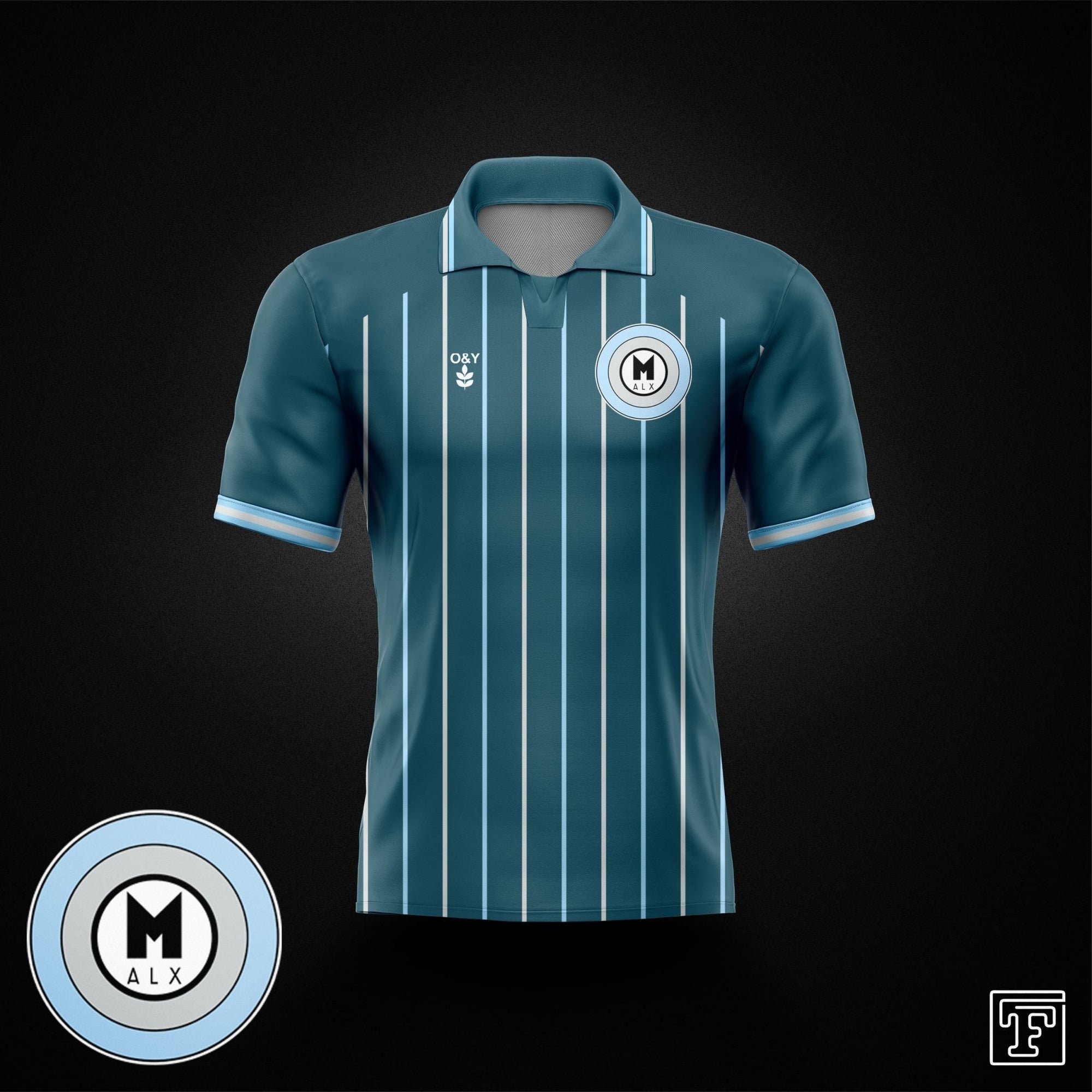 Motorik FC Alexandria 2023/2024 Home Kit-Olive & York