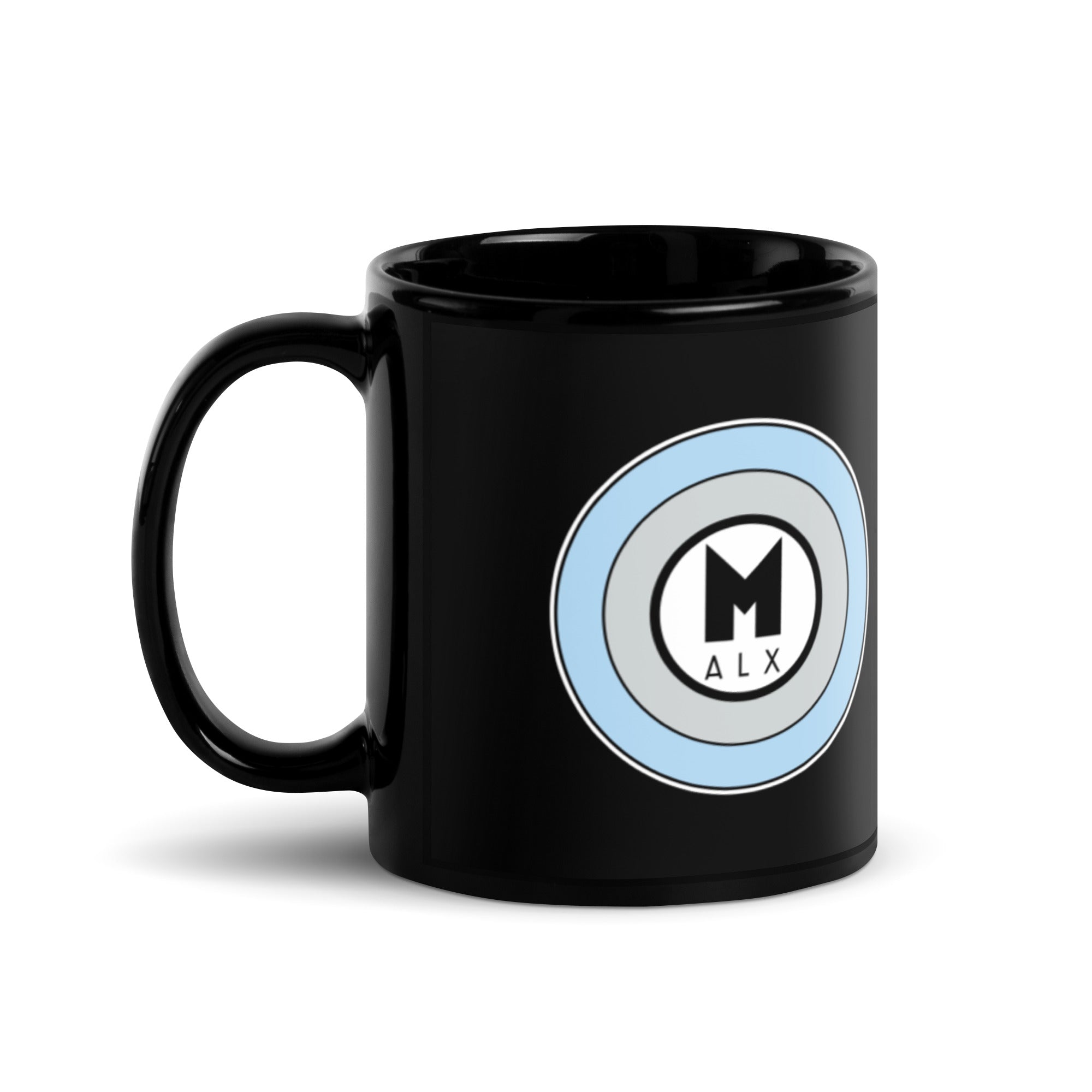 Motorik FC Alexandria Black Glossy Mug-Olive & York