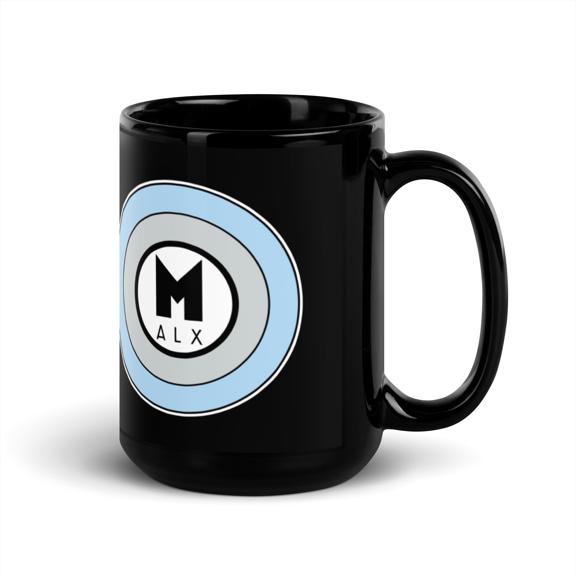 Motorik FC Alexandria Black Glossy Mug-Olive & York