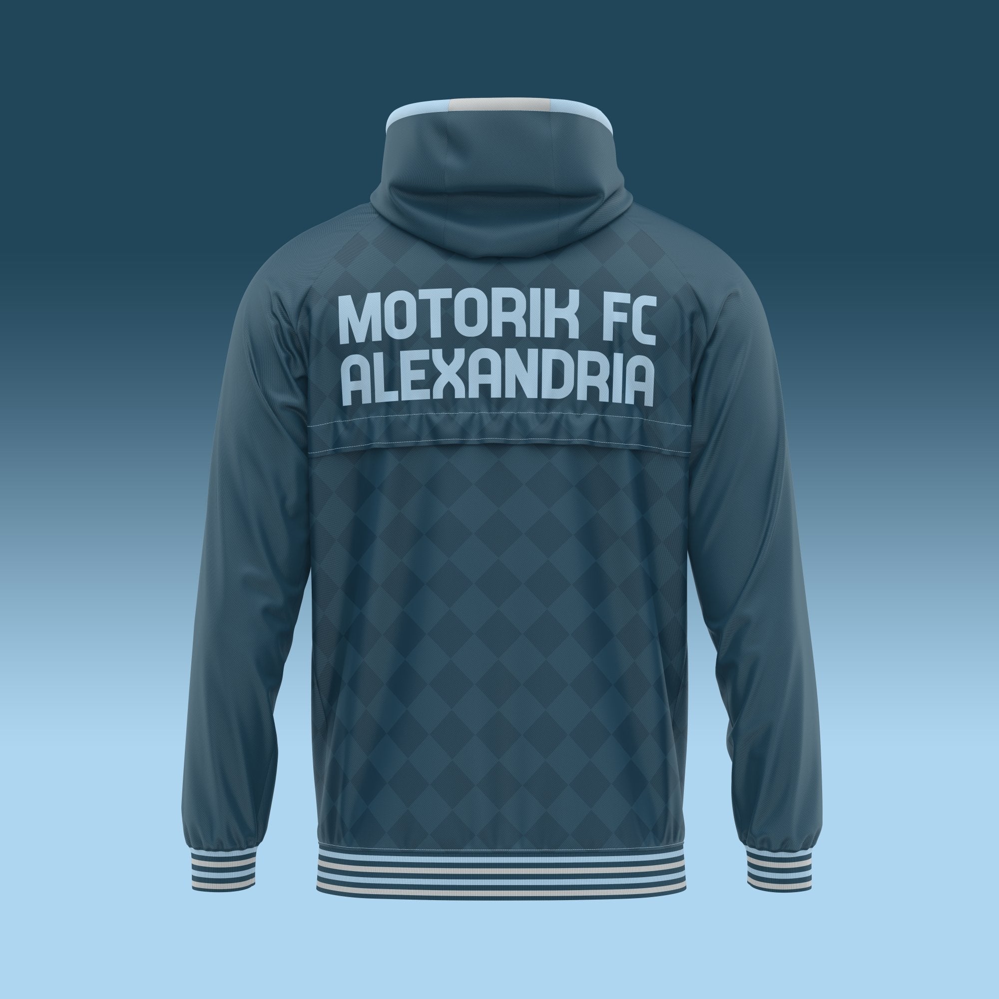 Motorik FC Alexandria Track Jacket-Olive & York