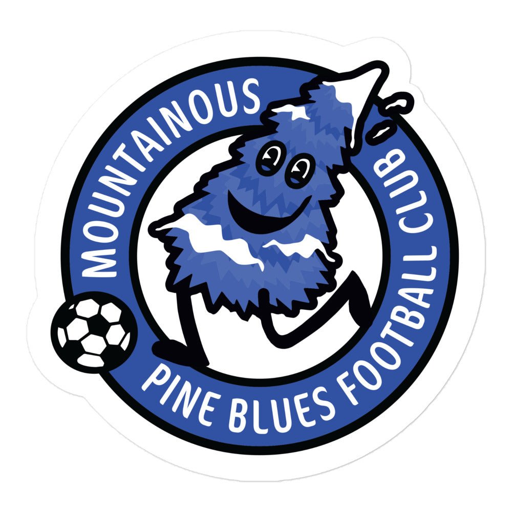 Mountainous Pine Blues Sticker-Olive & York
