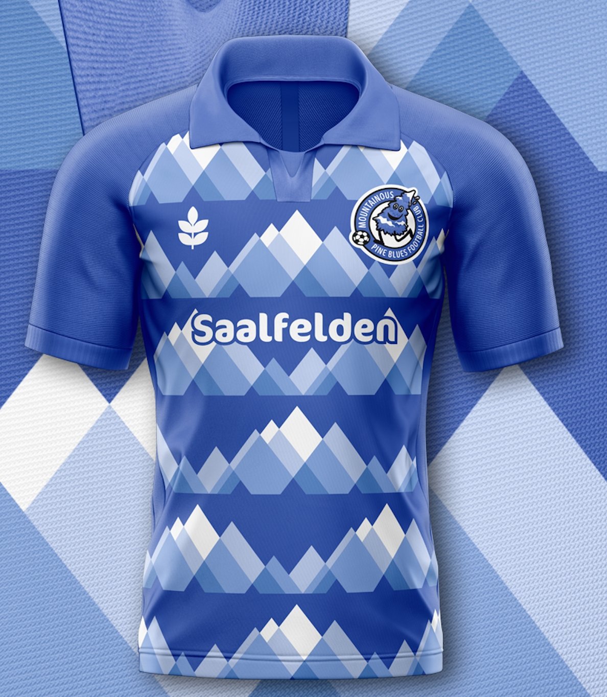 Mountainous Pine Blues Supporters Jersey-Olive & York