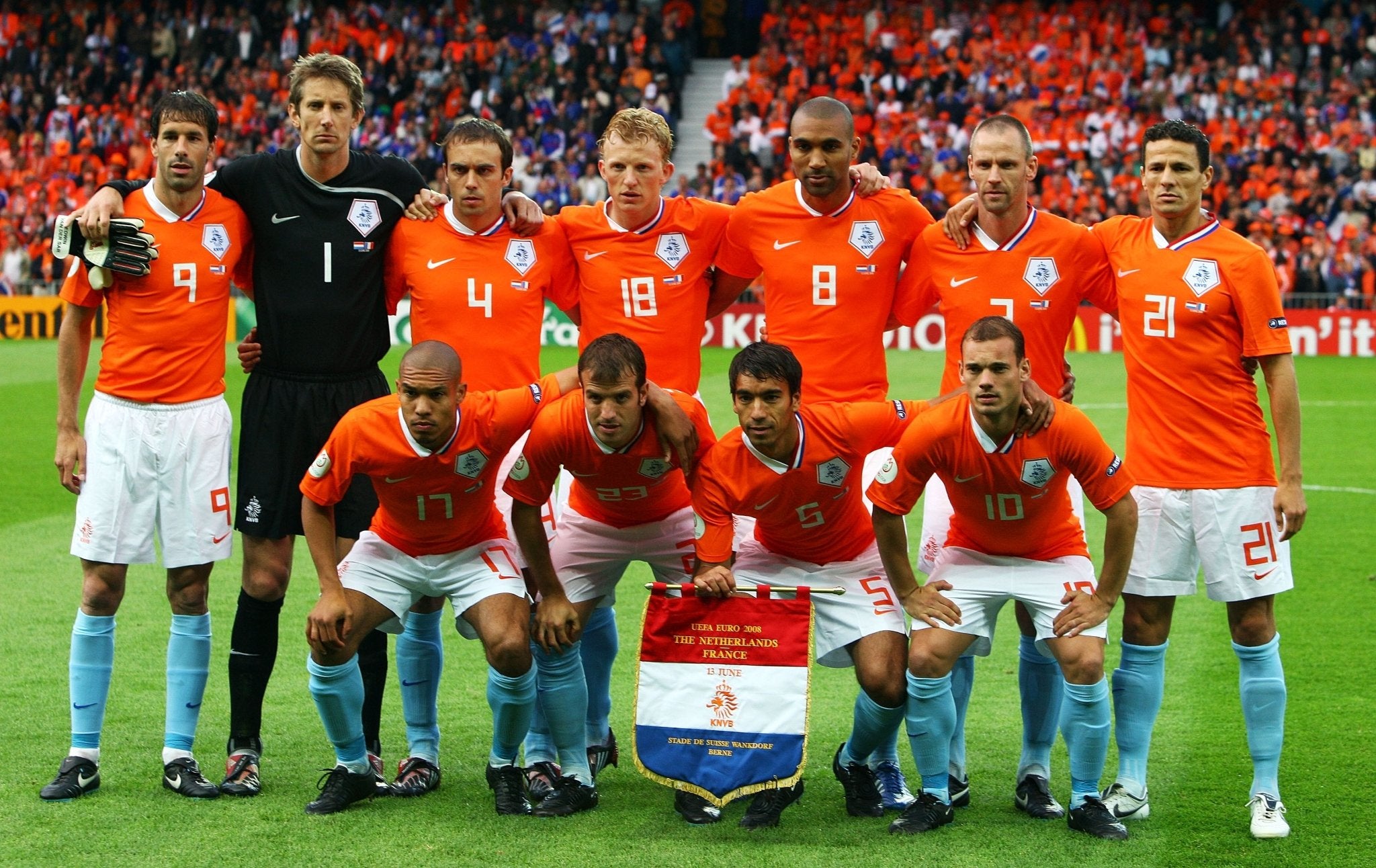 Netherlands 2008 Vintage Home Jersey-Olive & York