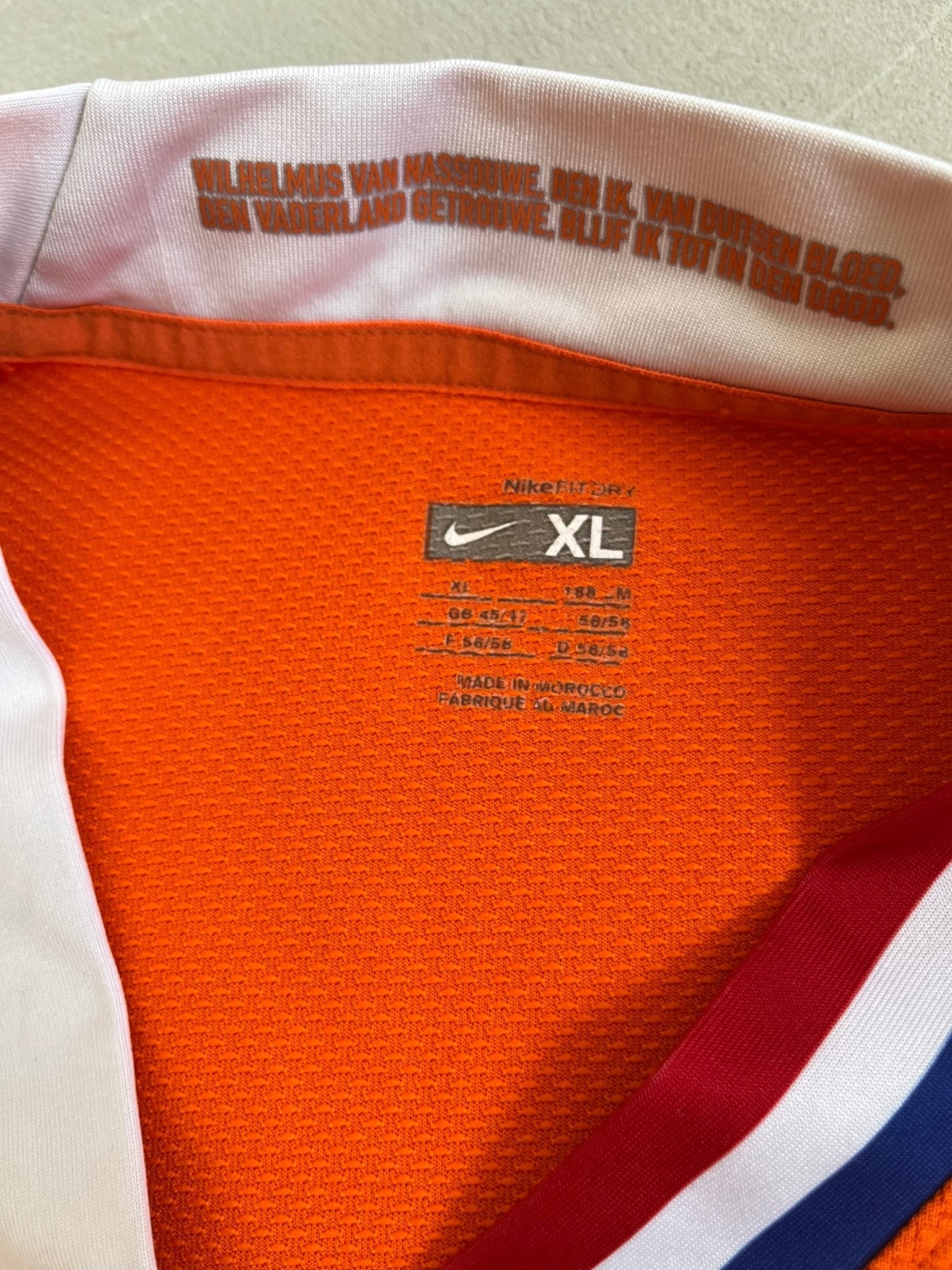 Netherlands 2008 Vintage Home Jersey-Olive & York