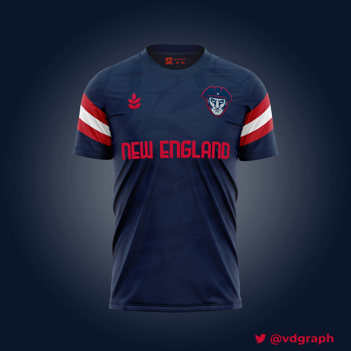 New England American Football Soccer Jersey PRE-ORDER-Olive & York