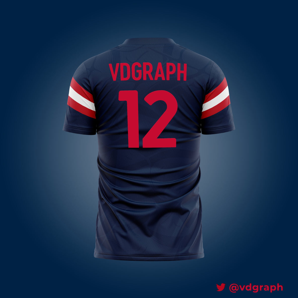 New England American Football Soccer Jersey-Olive & York