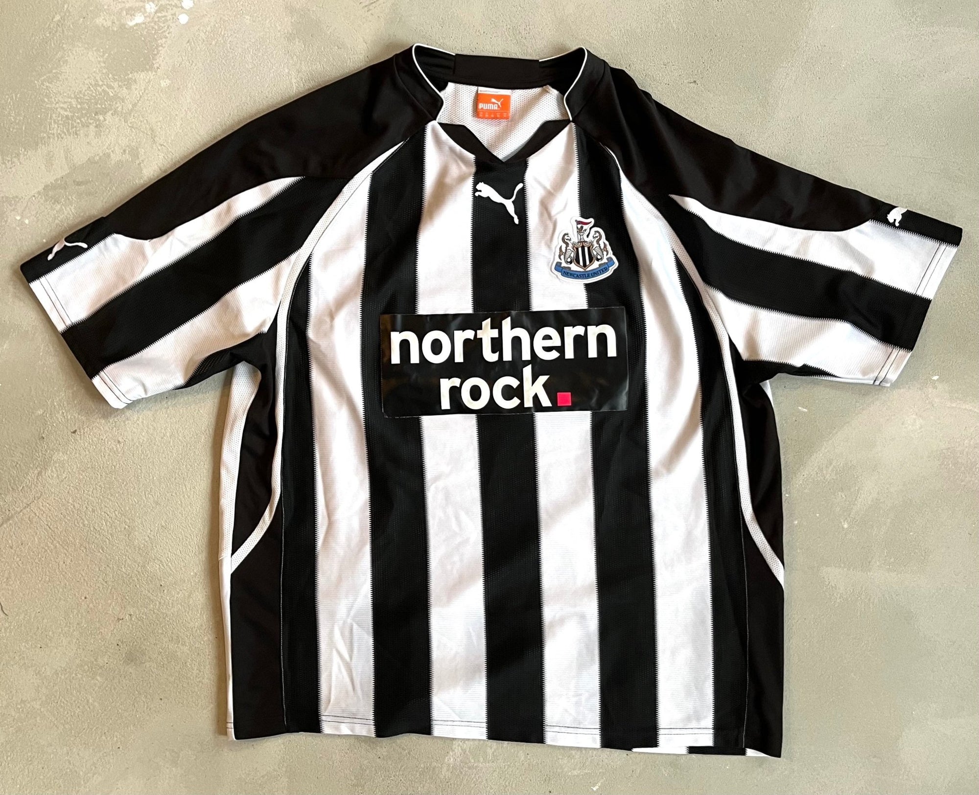 Newcastle 2010/11 Vintage Home Jersey - Size XL-Olive & York