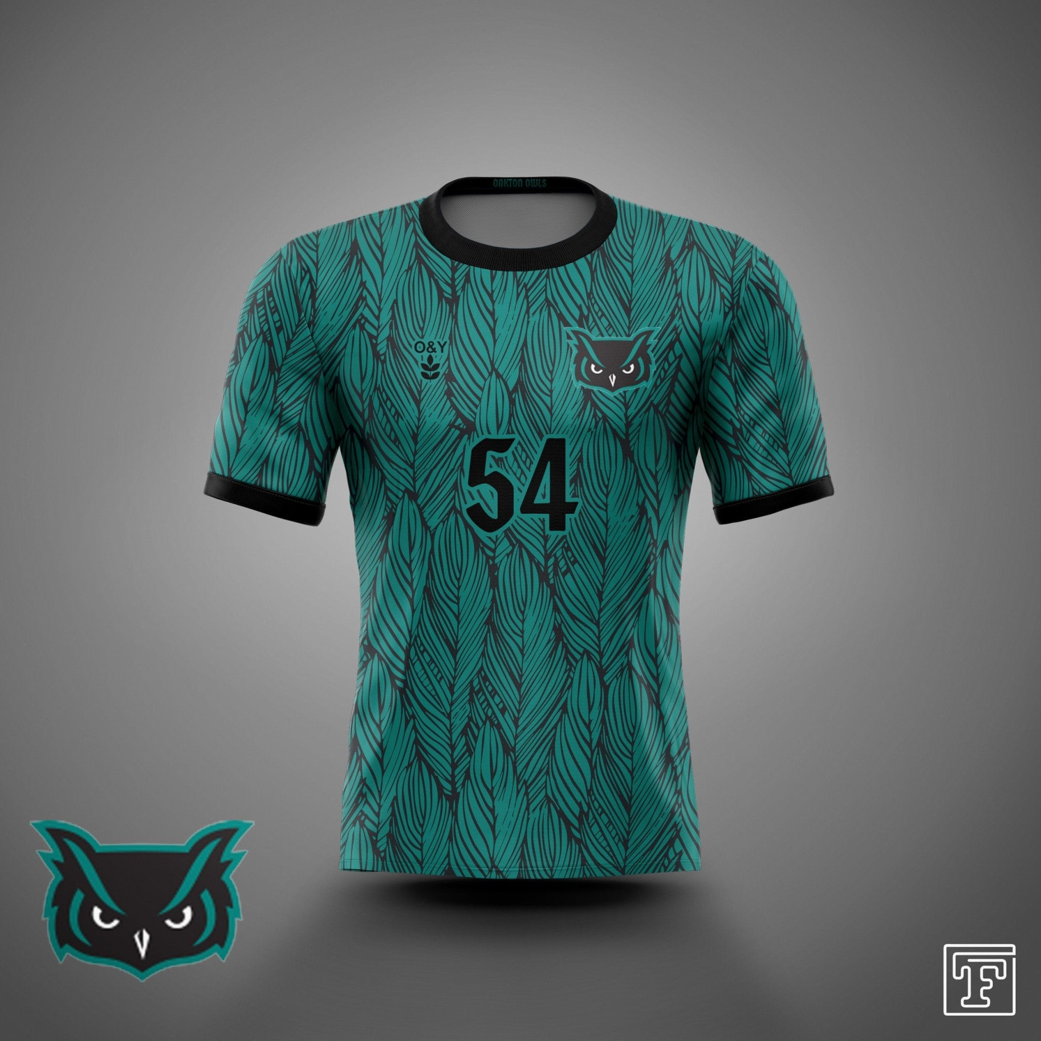 Oakton 10 Jerseys-Olive & York