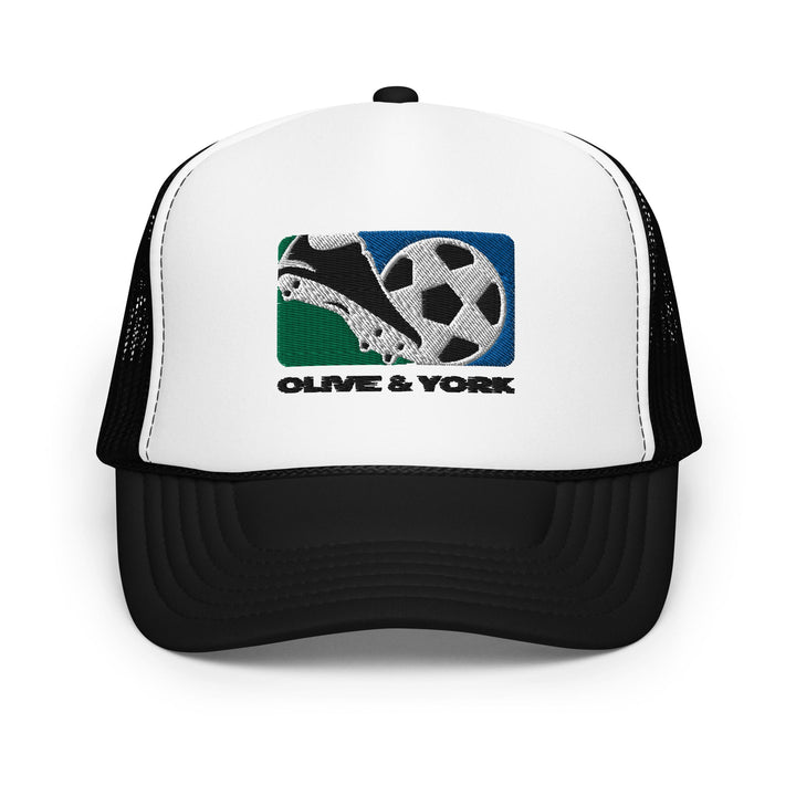 Olive & York 90s Foam Trucker Hat-Olive & York