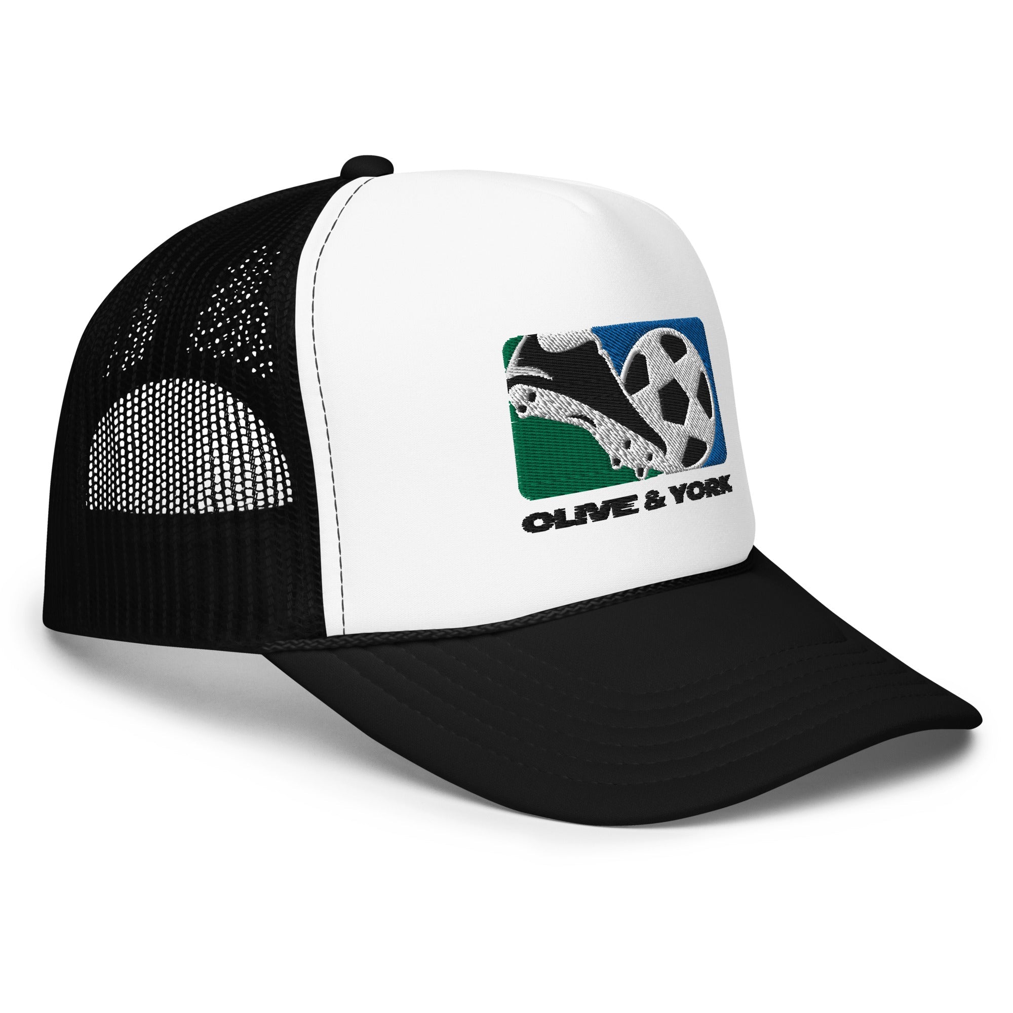 Olive & York 90s Foam Trucker Hat-Olive & York
