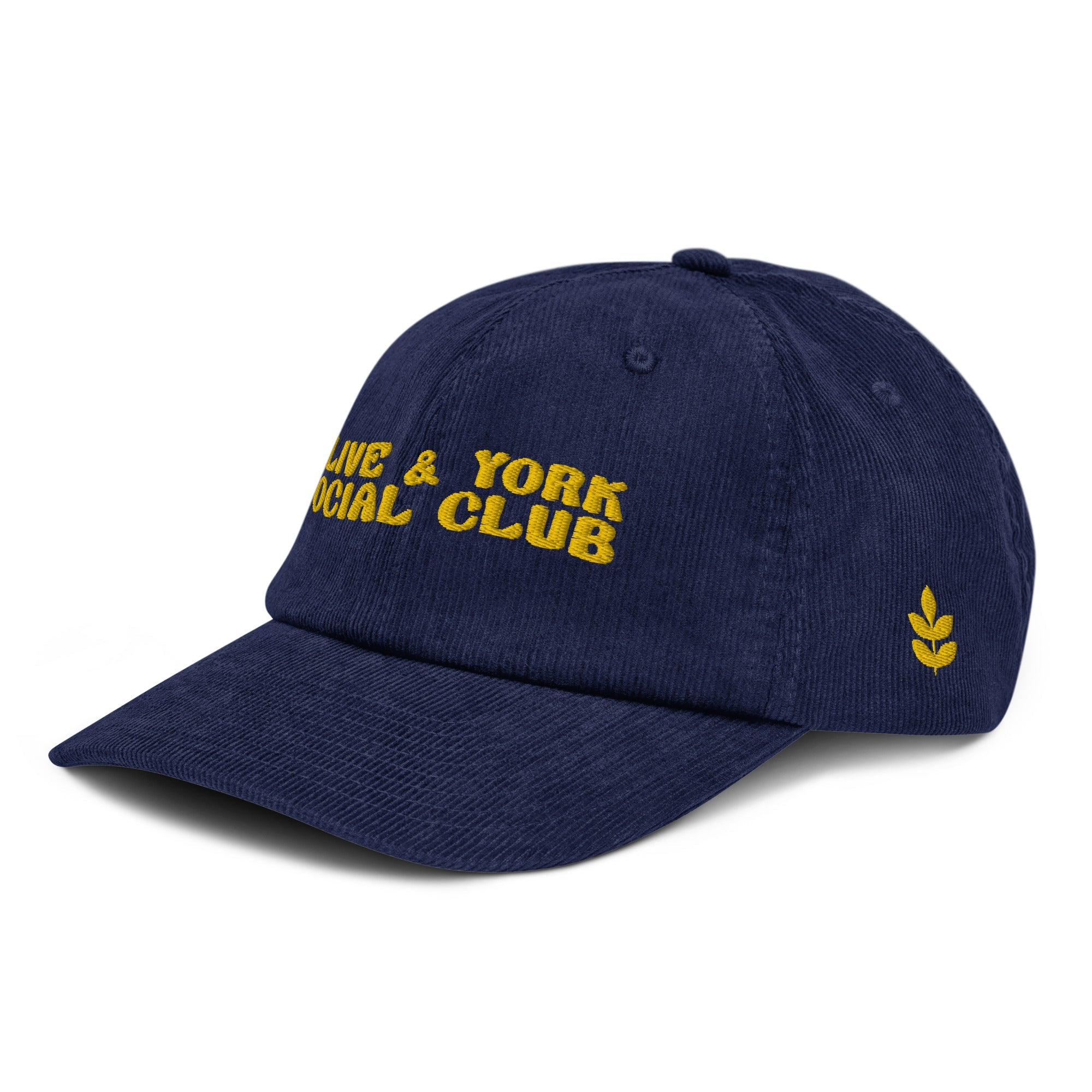 Olive & York Social Club Corduroy hat-Olive & York