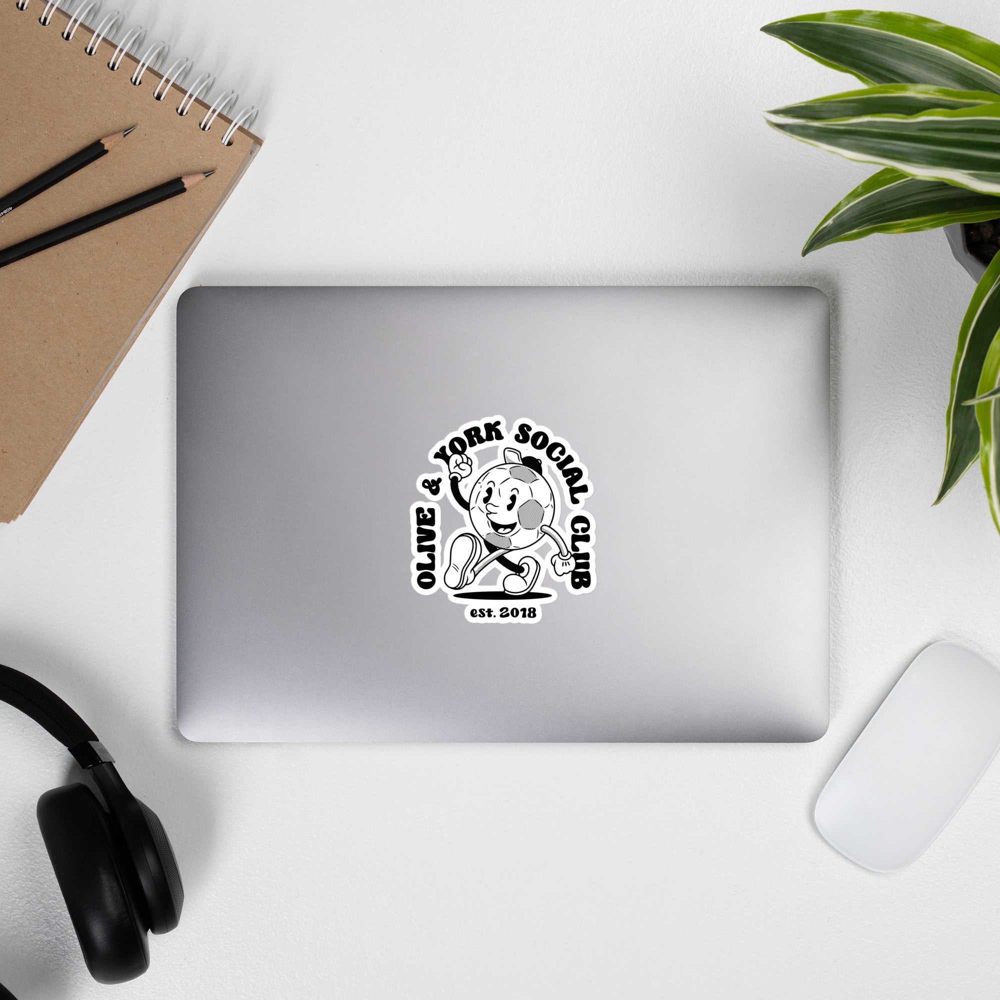 Olive & York Social Club Sticker-Olive & York
