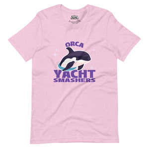 Orca Yacht Smashers Unisex t-shirt-Olive & York