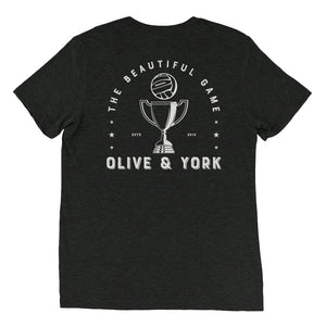 O&Y Beautiful Game Tri-Blend Tee-Olive & York