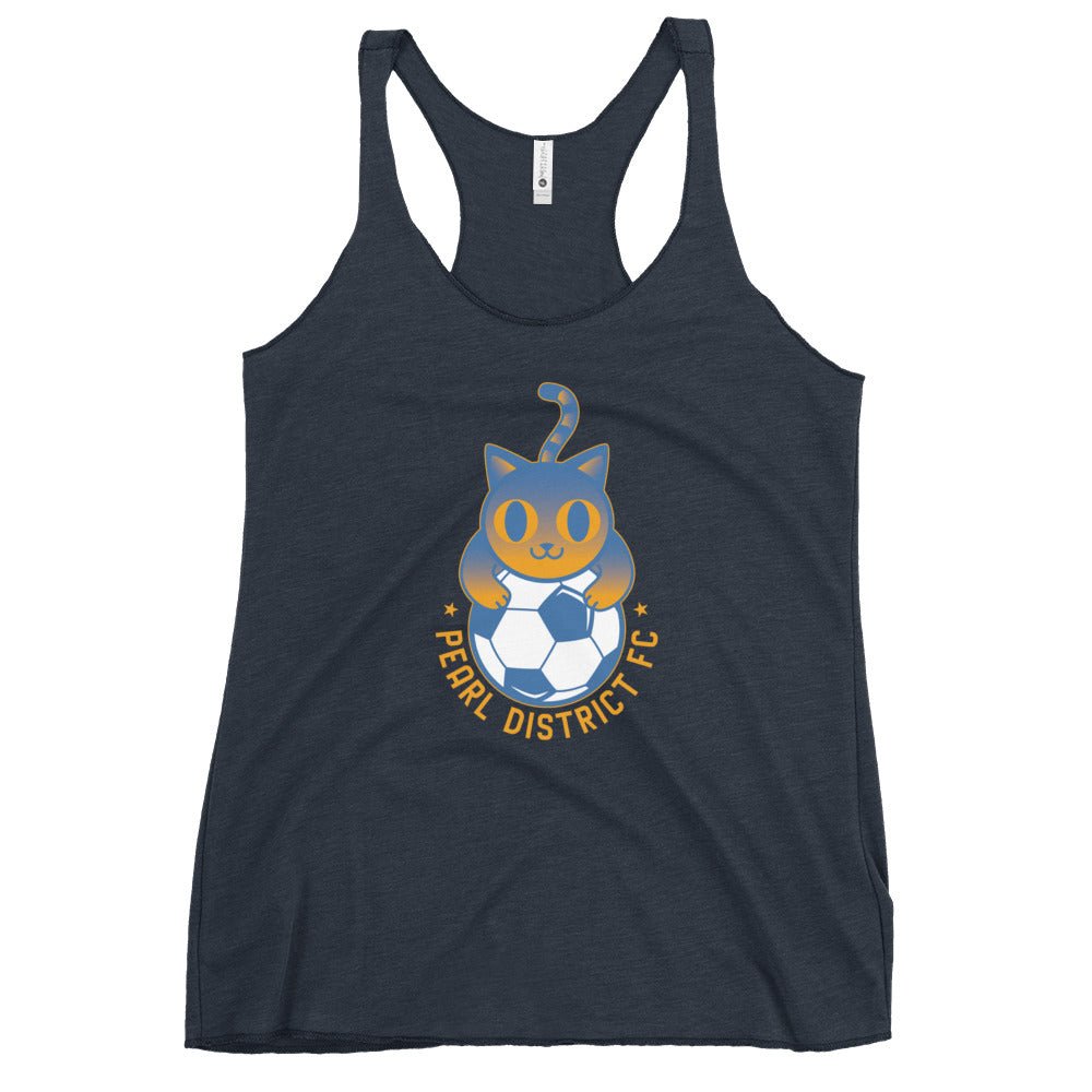 PDFC Women's Racerback Tank-Olive & York