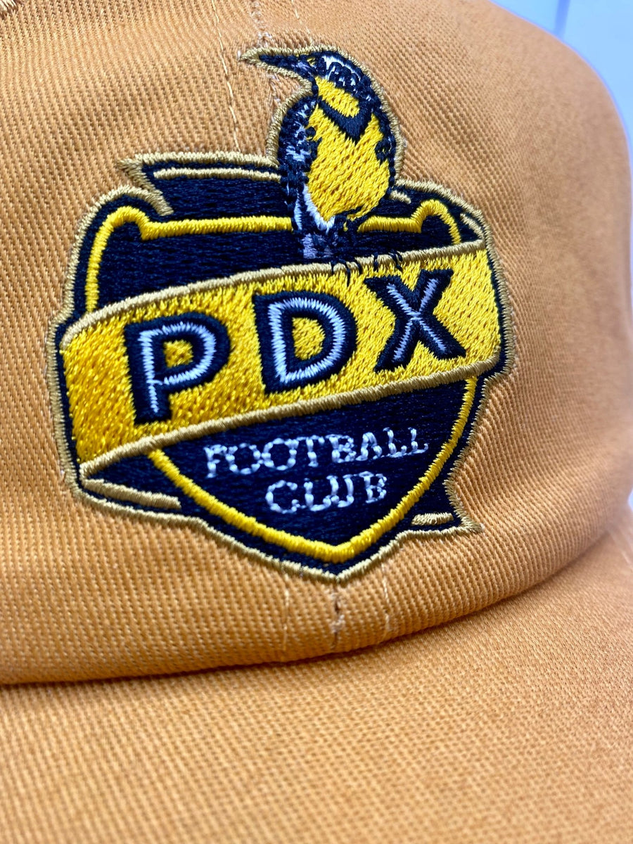 PDX FC Gold Strapback Cap-Olive & York