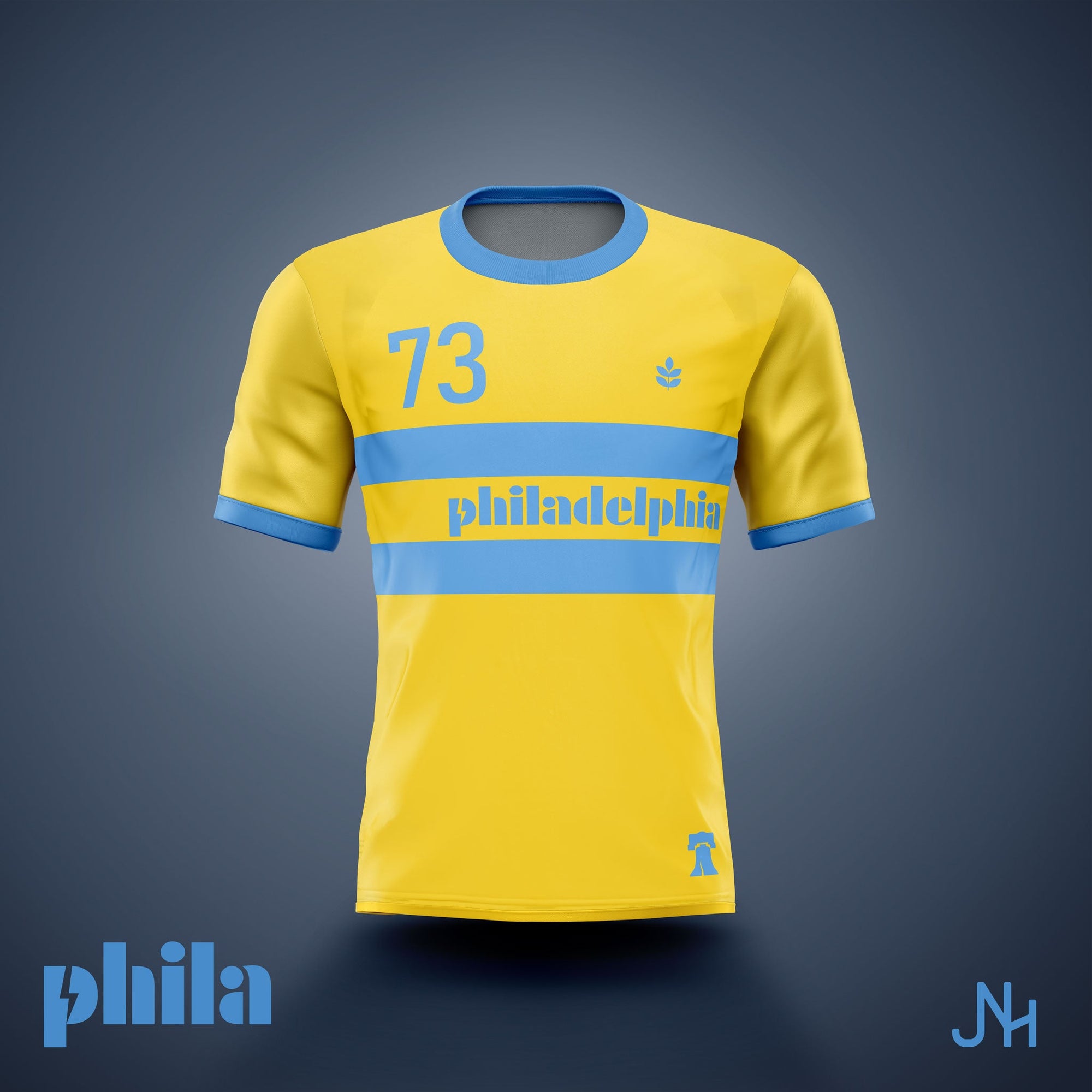 Philadelphia Retro Jersey-Olive & York
