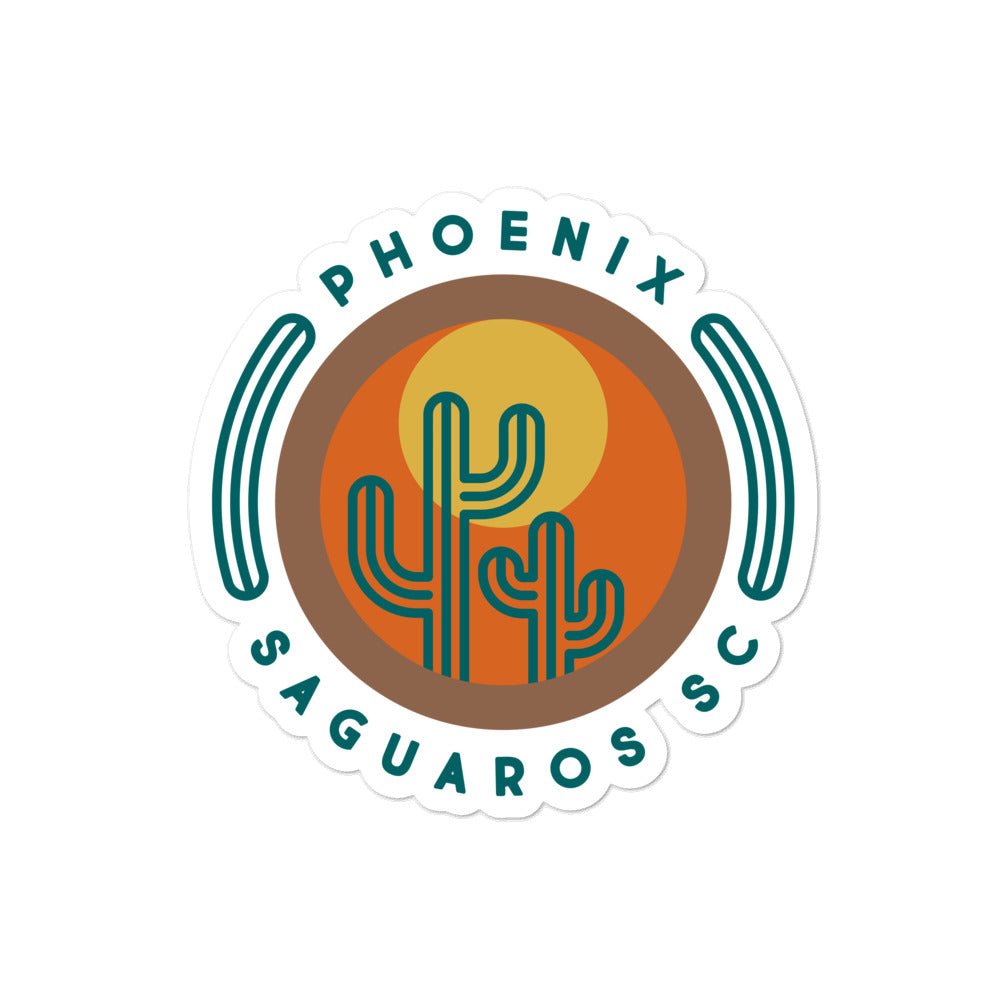 Phoenix SC Soccer Sticker-Olive & York