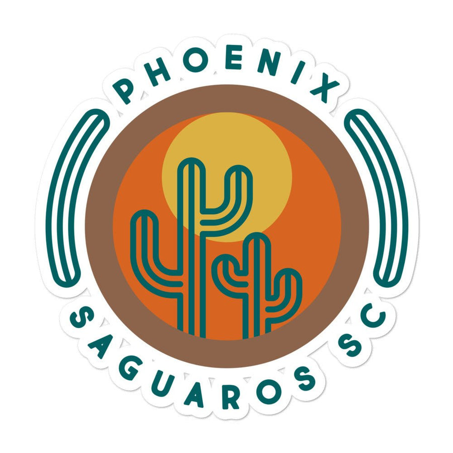Phoenix SC Soccer Sticker-Olive & York