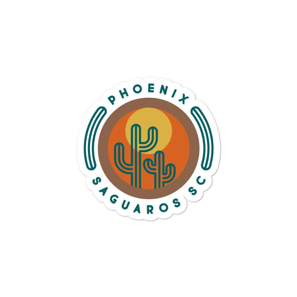 Phoenix SC Soccer Sticker-Olive & York