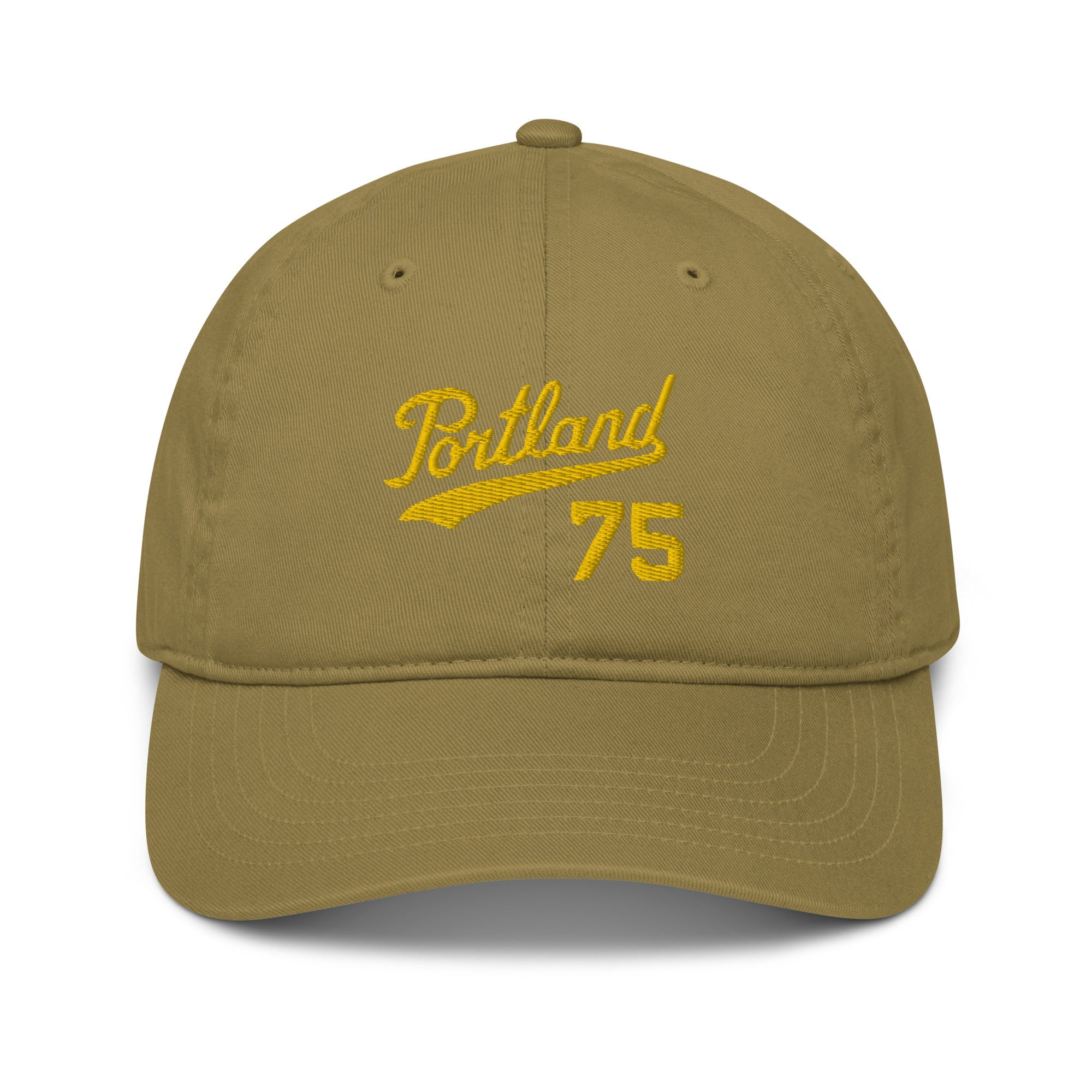 Portland 75 Organic Relaxed Cap-Olive & York