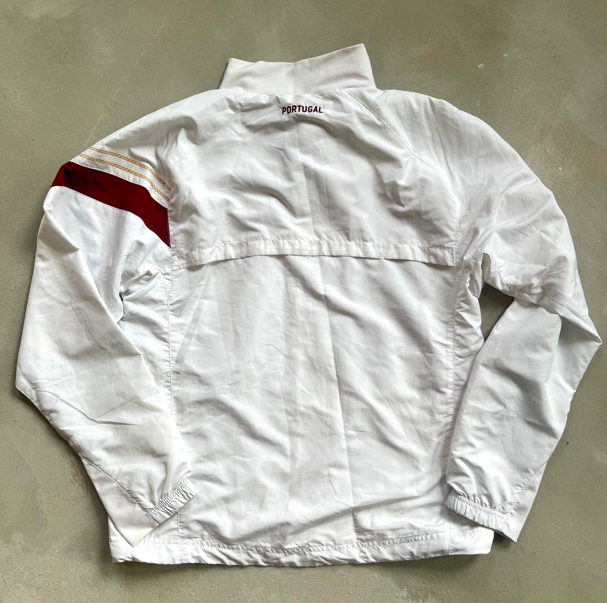 Portugal Vintage Team Training Jacket - Size Medium-Olive & York