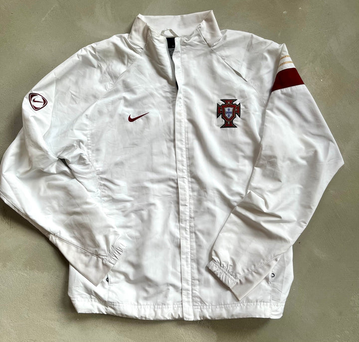 Portugal Vintage Team Training Jacket - Size Medium-Olive & York
