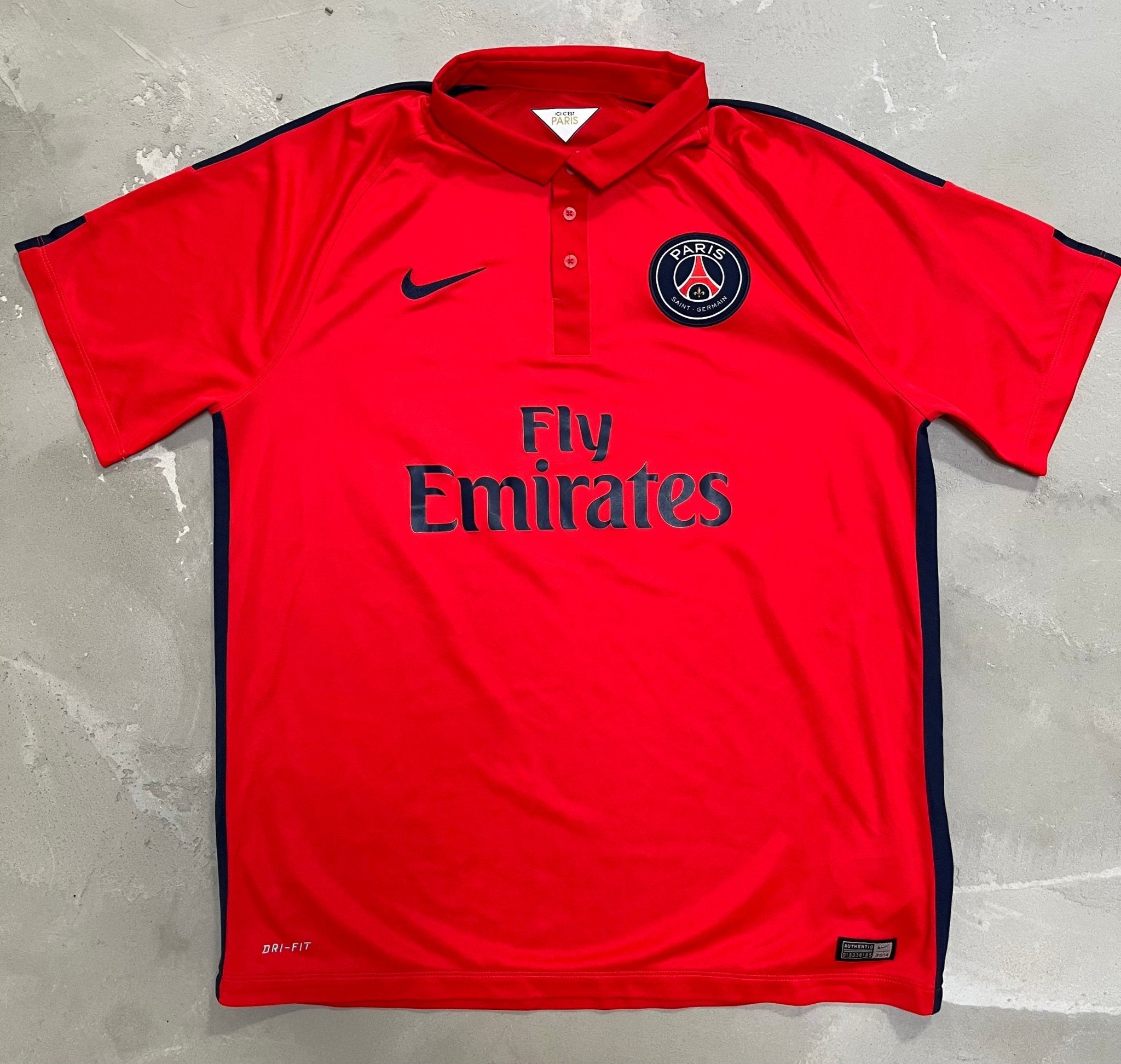 Psg Jersey 2007 2008 Away Shirt Player Issue Nike Maillot Paris Saint  Germain