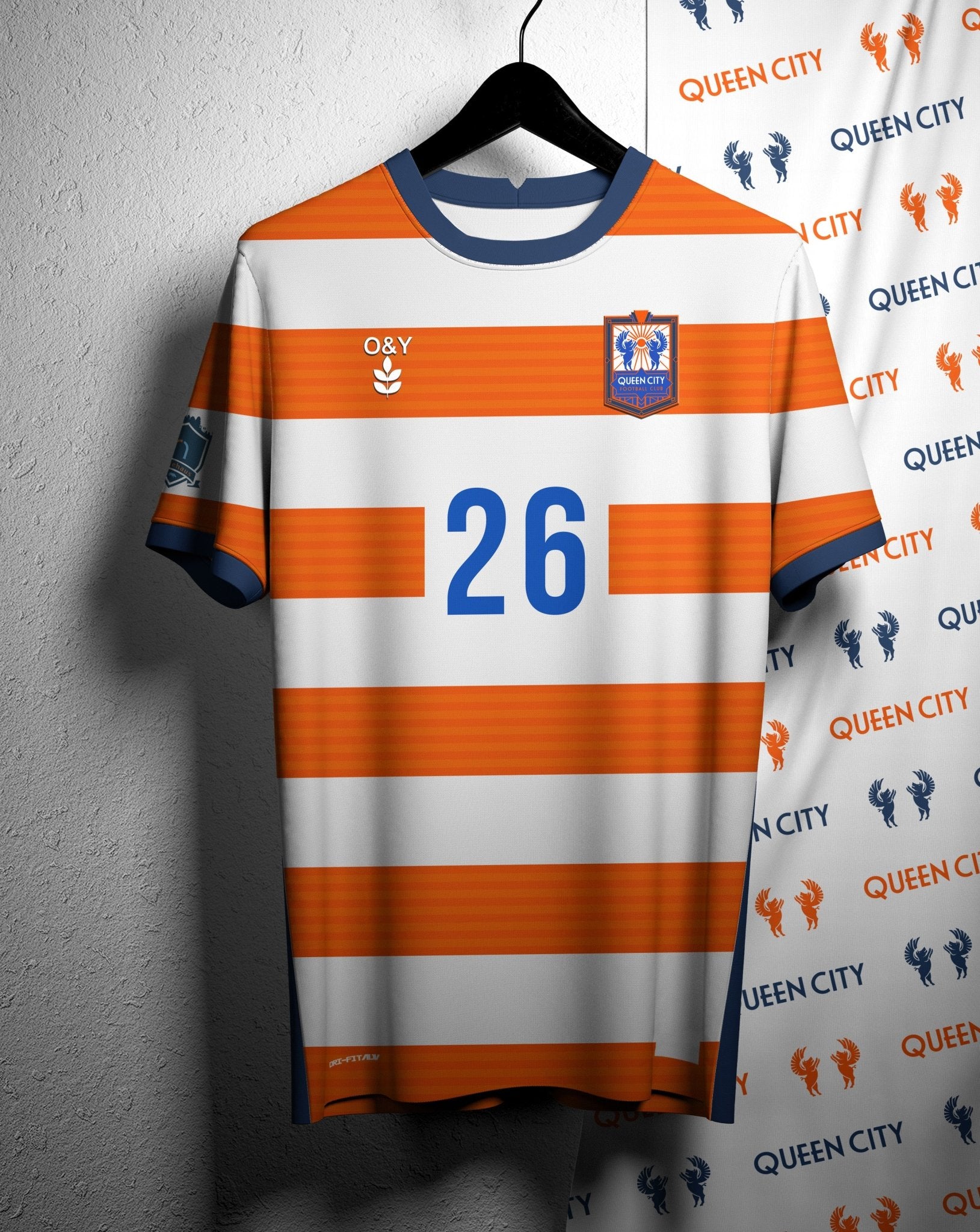 Queen City FC Waldo Kit-Olive & York
