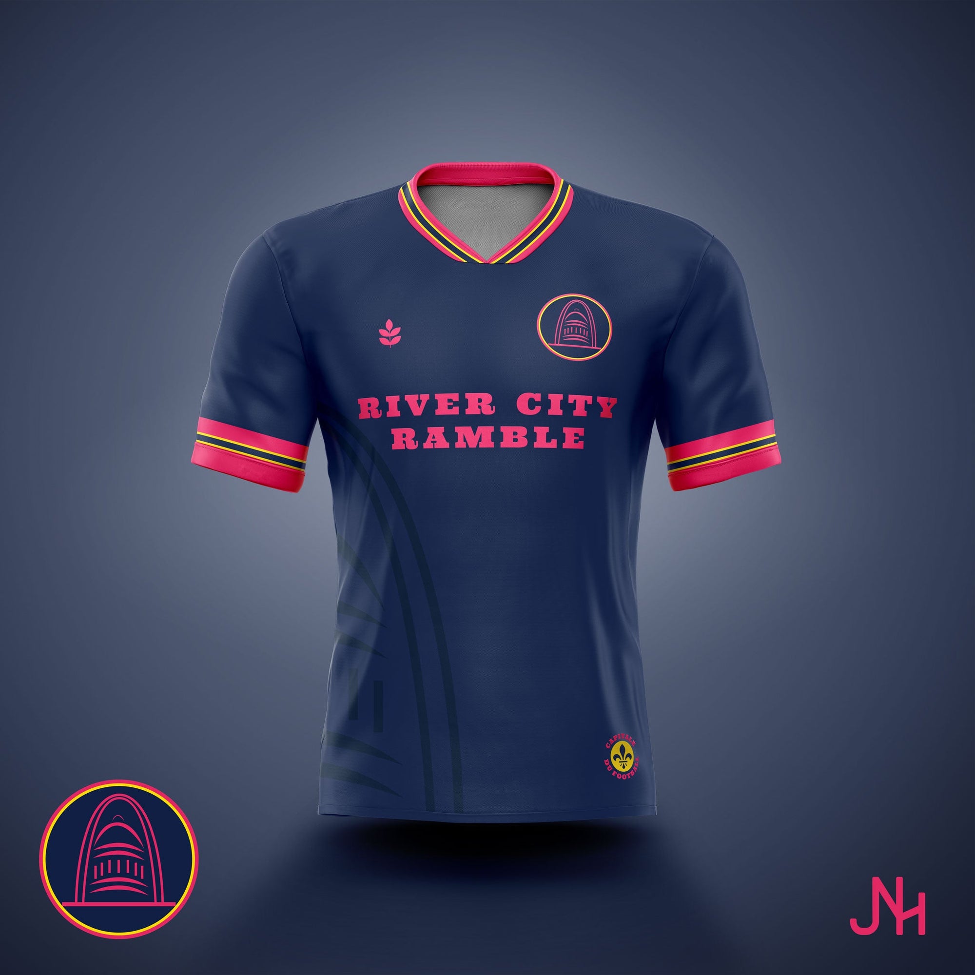 River City Ramble Jersey-Olive & York
